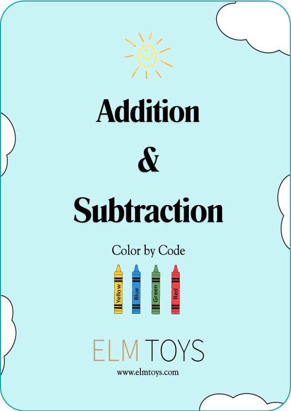 Printable Math Coloring Activity Sheets