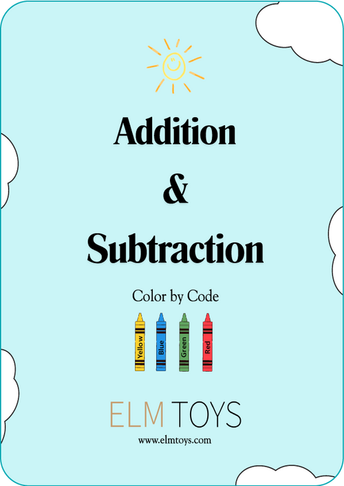 Printable Math Coloring Activity Sheets