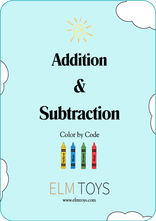 Printable Math Coloring Activity Sheets