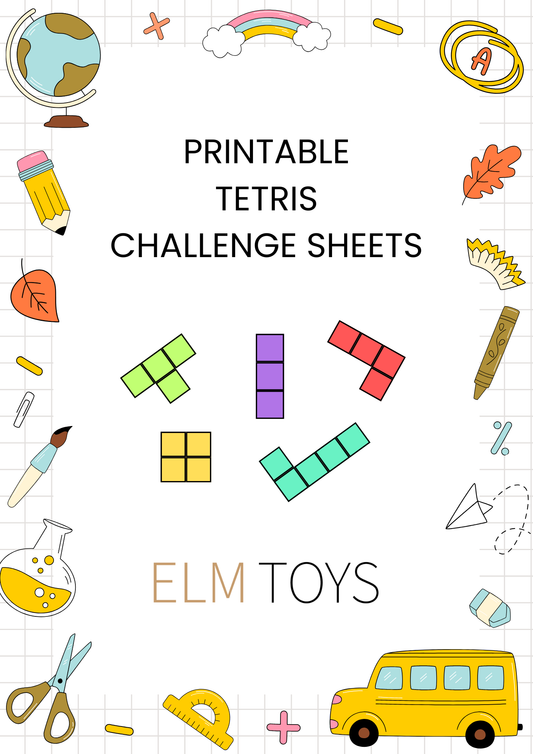 Printable Tetris Challenge Sheets