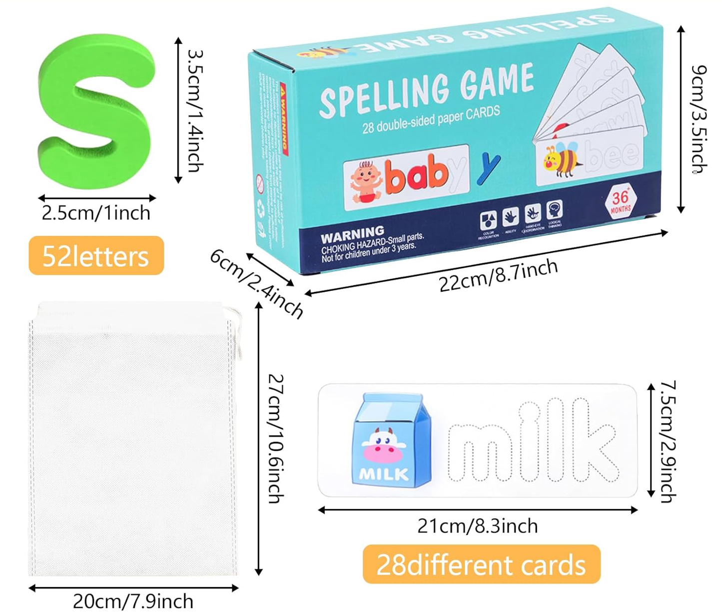 Montessori Spelling Game