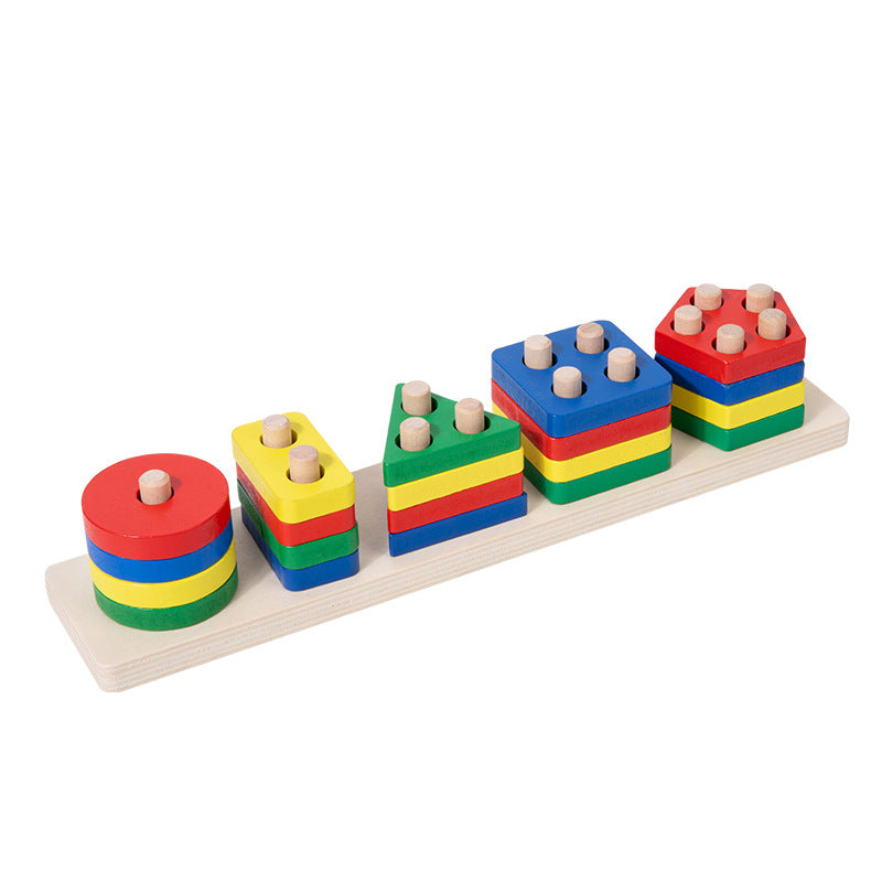 Montessori Shape Blocks