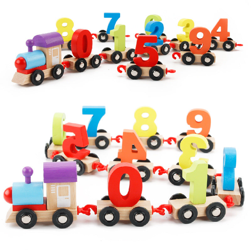 Montessori Number Train