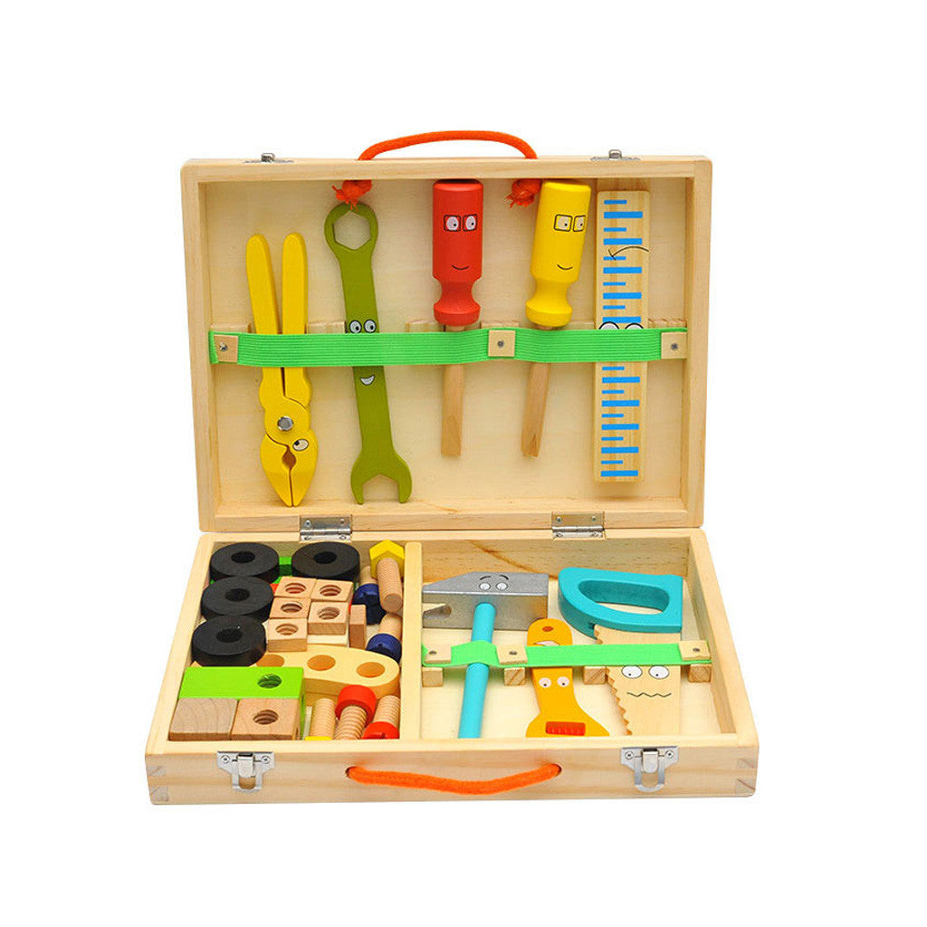 Montessori Wooden Toolbox
