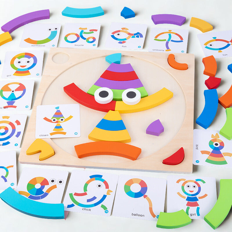 Montessori Geometric Puzzle
