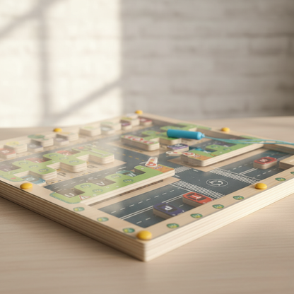 Montessori Alphabet Parking