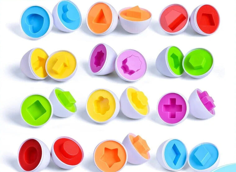 Montessori Geometry Eggs