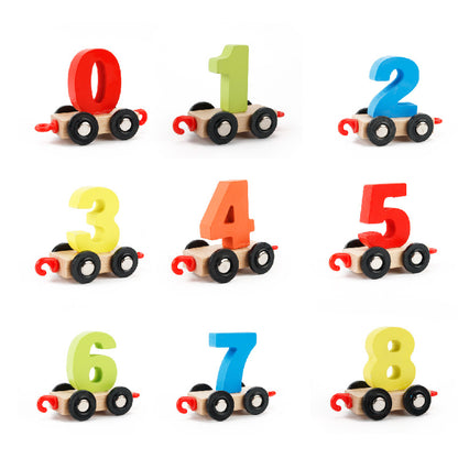 Montessori Number Train