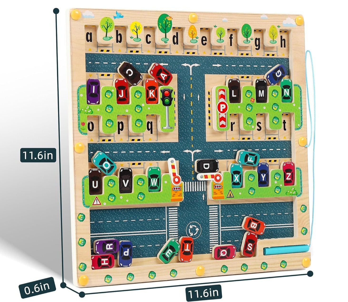 Montessori Alphabet Parking