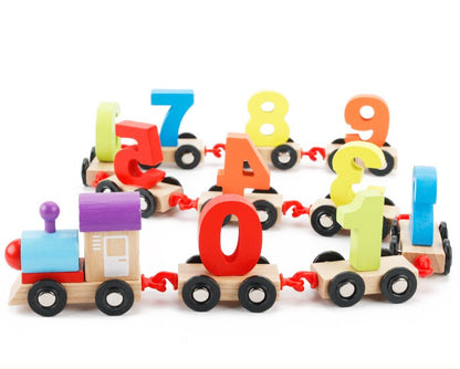 Montessori Number Train