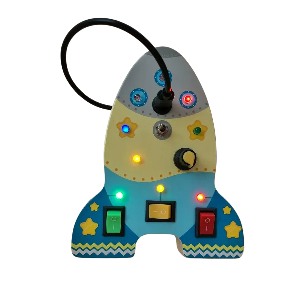 Montessori Rocket Switch Board