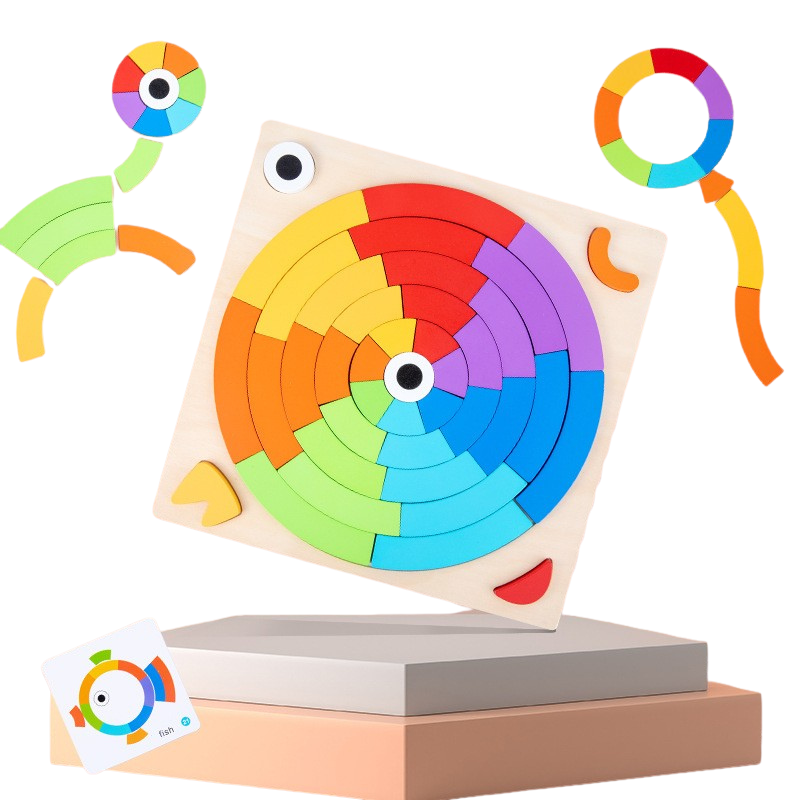 Montessori Geometric Puzzle